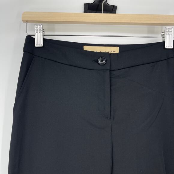 AYA MUSE | Mercury Pant Black Visible Thong Strap Low Rise Trousers S - Picture 7 of 15